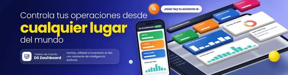 DS Dashboard: ventas, utilidad e inventario al día con asistente de inteligencia artificial