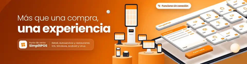 SimplitPOS: punto de venta para retail, autoservicio y restaurantes